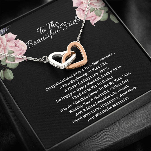 To The Beautiful Bride-Be Happy In Every Moment