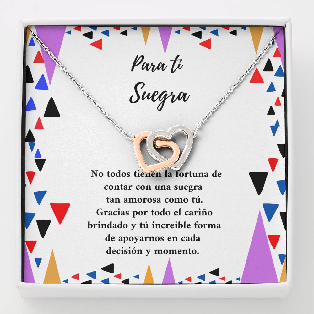 Para ti suegra gracias por apoyarnos en cada decisión