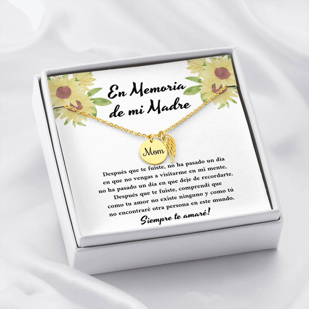 En Memoria de mi Madre siempre te amaré