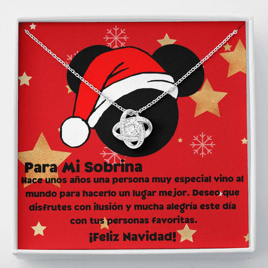 Mickey mouse necklace para sobrina