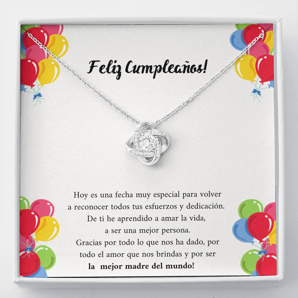 Feliz cumpleaños madre - De ti he aprendido a amar la vida