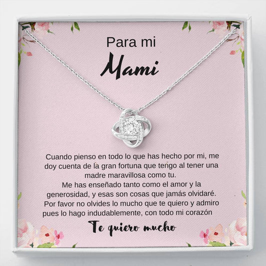 Para mi Mami me has enseñado tanto