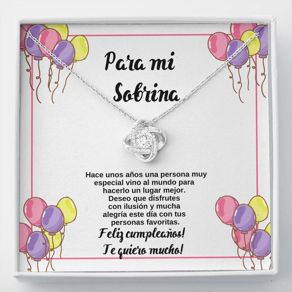 Para mi Sobrina - Disfruta con alegría tu cumpleaños