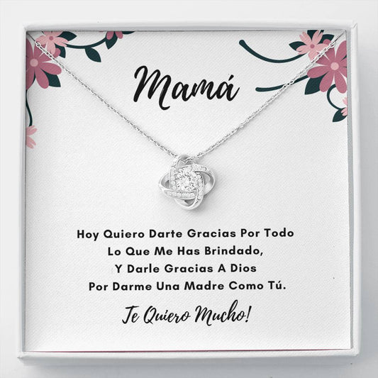 Mama Collar De Nudo- Gracias Por Todo