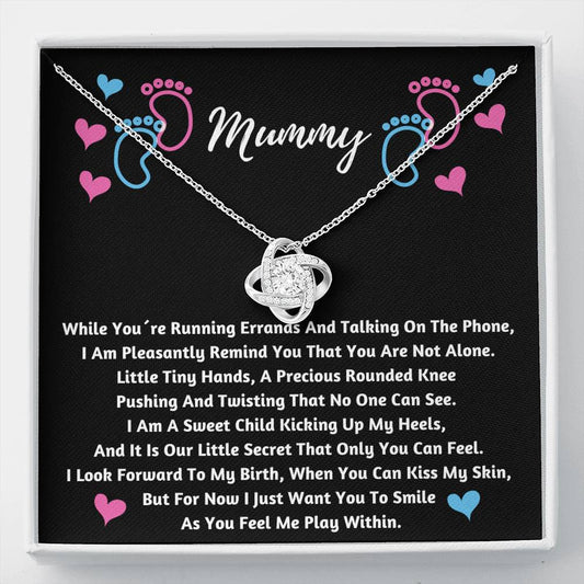 Mummy knot necklace- Our little secret