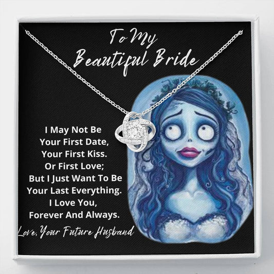 Corpse Bride necklace - I want to be your last everything