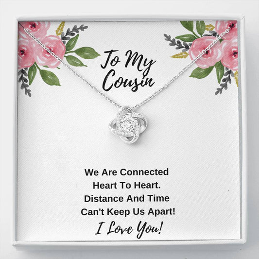 Cousin Love Knot Necklace- We Are Connected