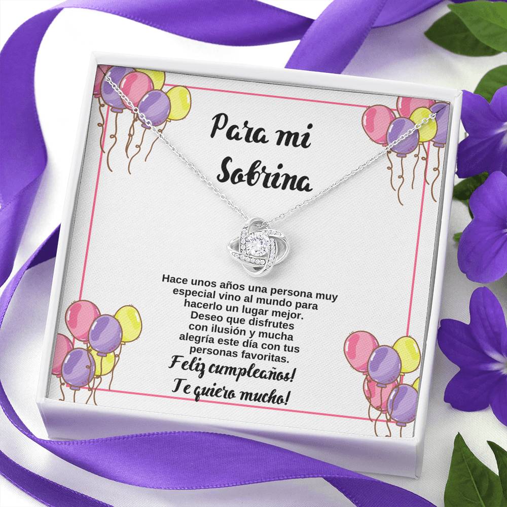 Para mi Sobrina - Disfruta con alegría tu cumpleaños