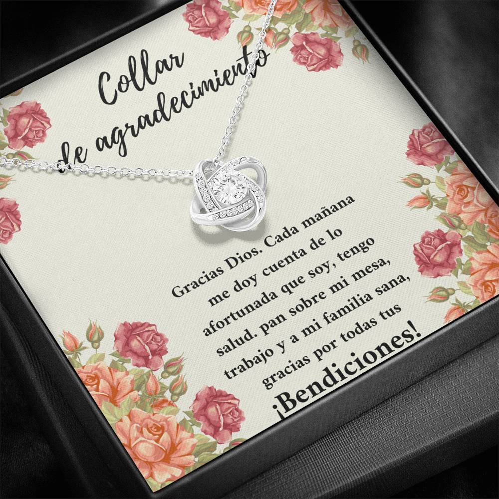 Collar de agradecimiento a Dios