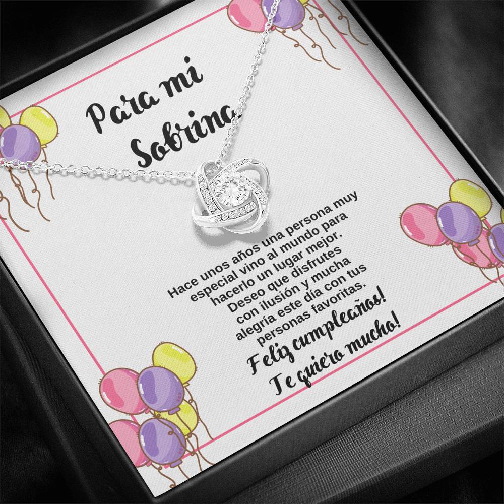 Para mi Sobrina - Disfruta con alegría tu cumpleaños
