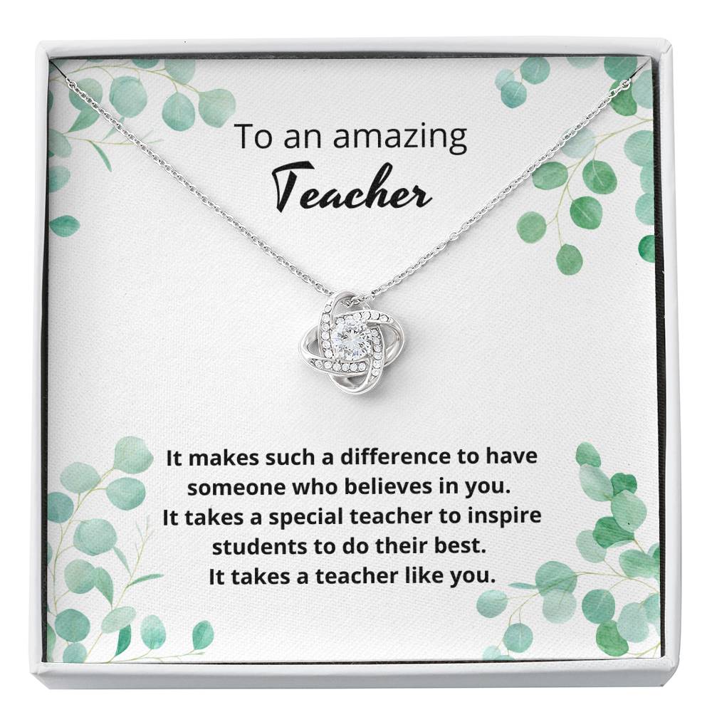 To an amazing teacher it takes a teacher like you