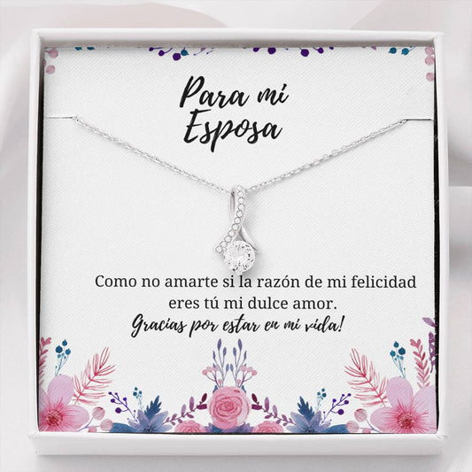 Para mi Esposa - Como no amarte si mi felicidad eres tu