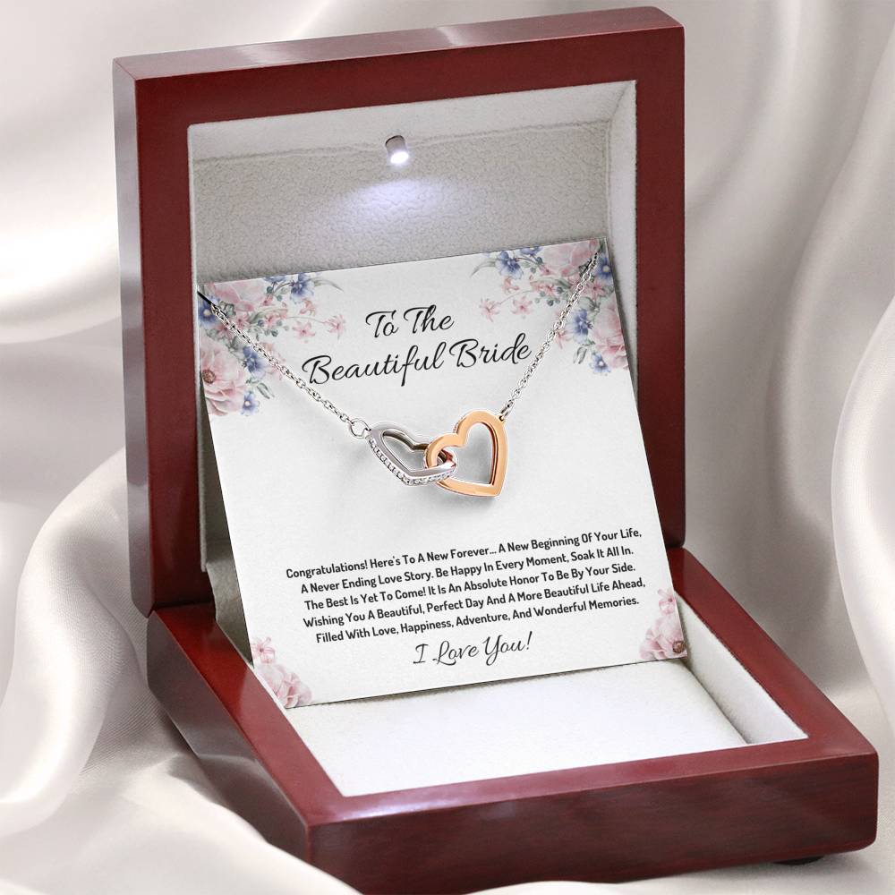 To The Beautiful Bride-Be Happy In Every Moment
