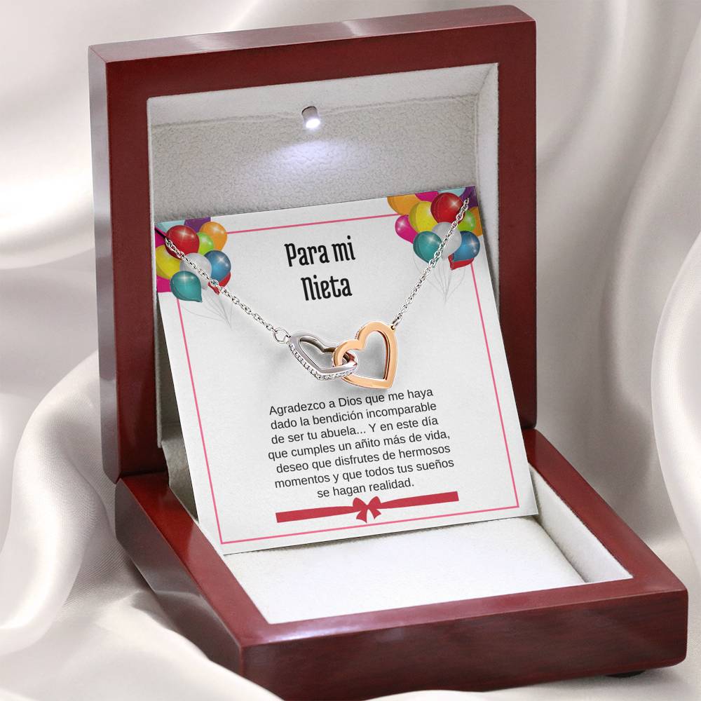 Para mi nieta - Feliz Cumpleaños agradezco a Dios por ser tu abuela