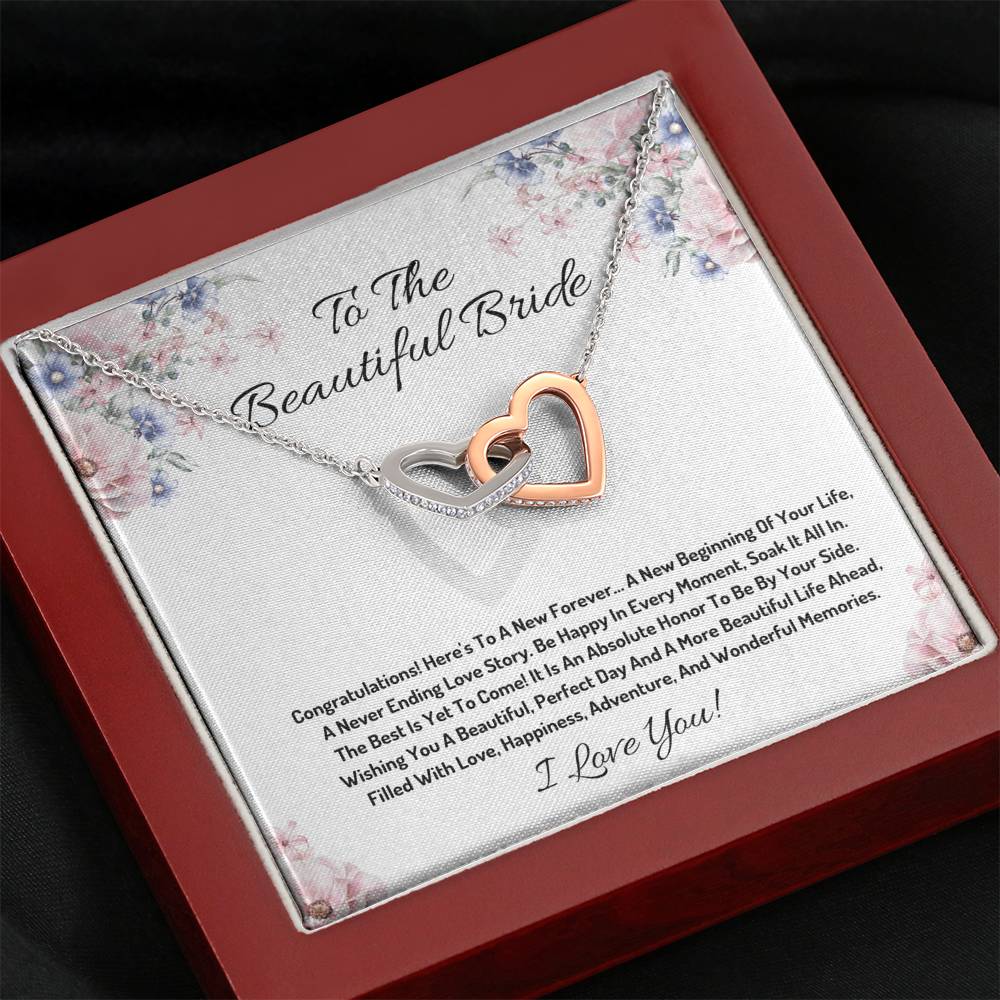 To The Beautiful Bride-Be Happy In Every Moment
