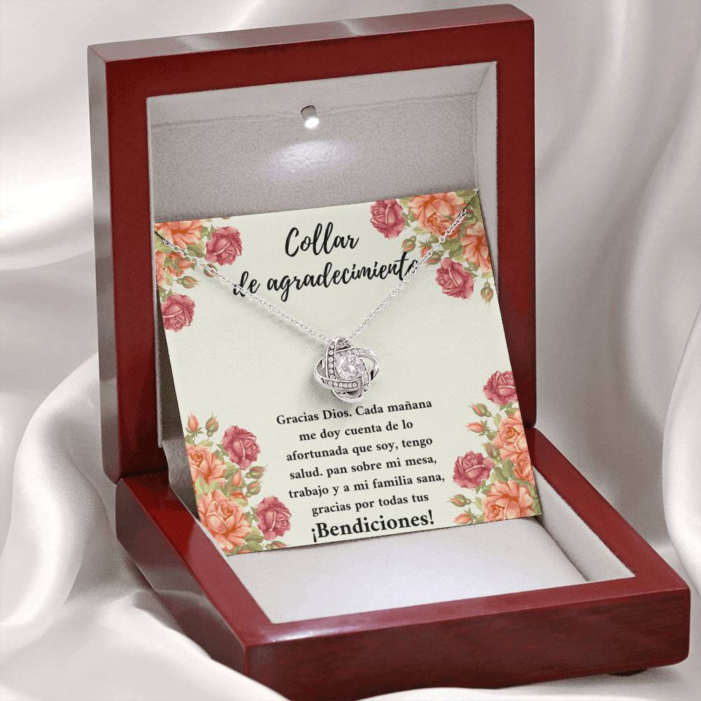 Collar de agradecimiento a Dios