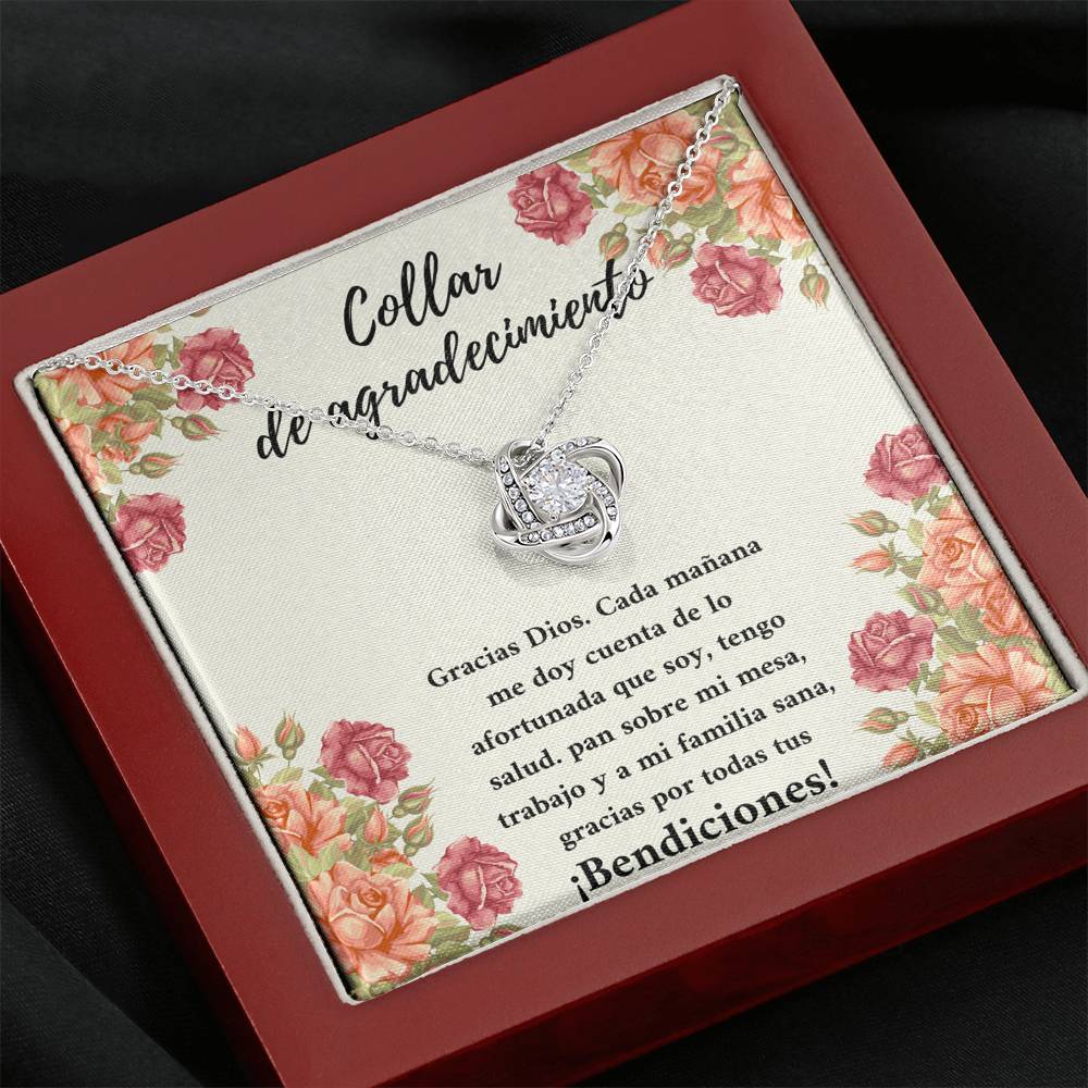 Collar de agradecimiento a Dios