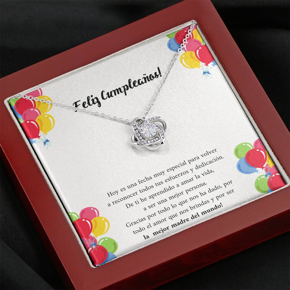 Feliz cumpleaños madre - De ti he aprendido a amar la vida