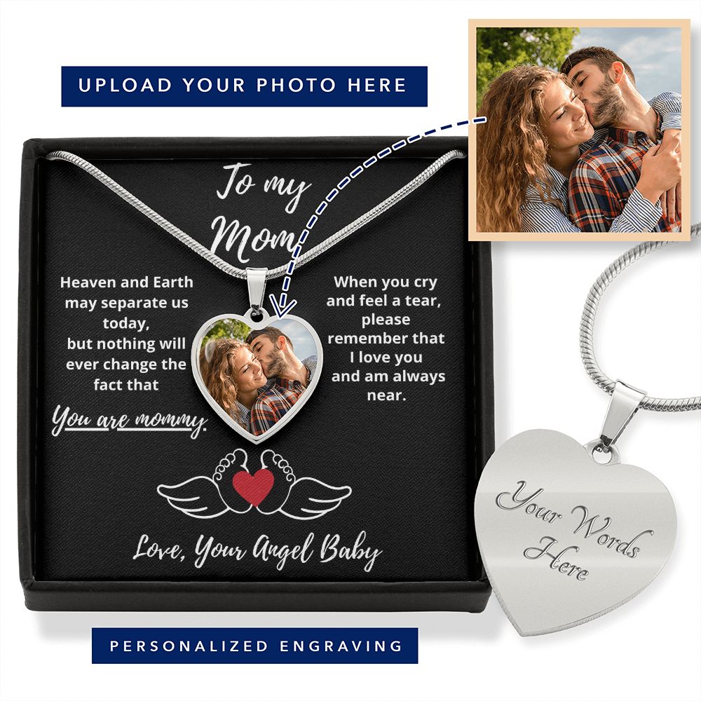 Angel baby - mommy version heart upload