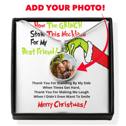 Grinch Necklace For Best Friend